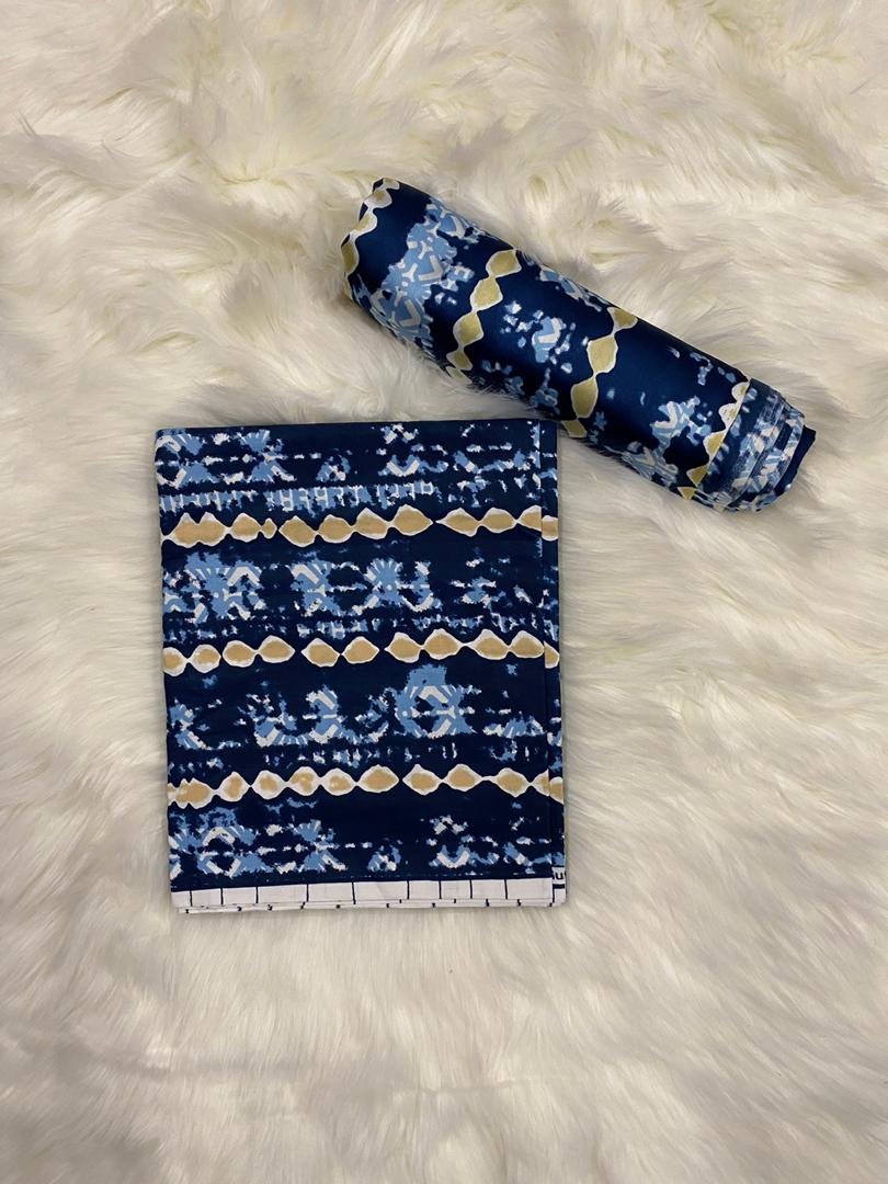 COTON 100% IMPRIME INDIGO – Image 2