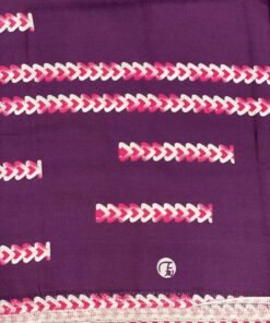 COTON SOIE IMPRIME INDIGO