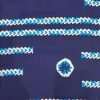COTON SOIE IMPRIME INDIGO