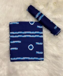 Alternative view of COTON SOIE IMPRIME INDIGO