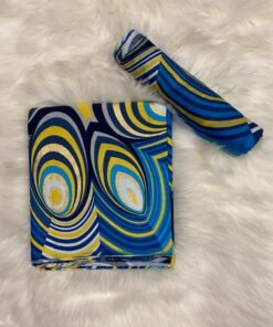 Alternative view of COTON SOIE IMPRIME GEOMETRIC