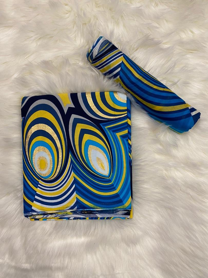 COTON SOIE IMPRIME GEOMETRIC – Image 2