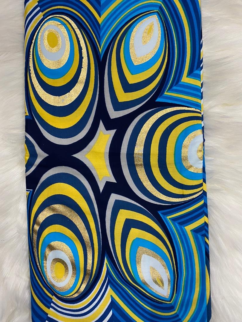 COTON SOIE IMPRIME GEOMETRIC