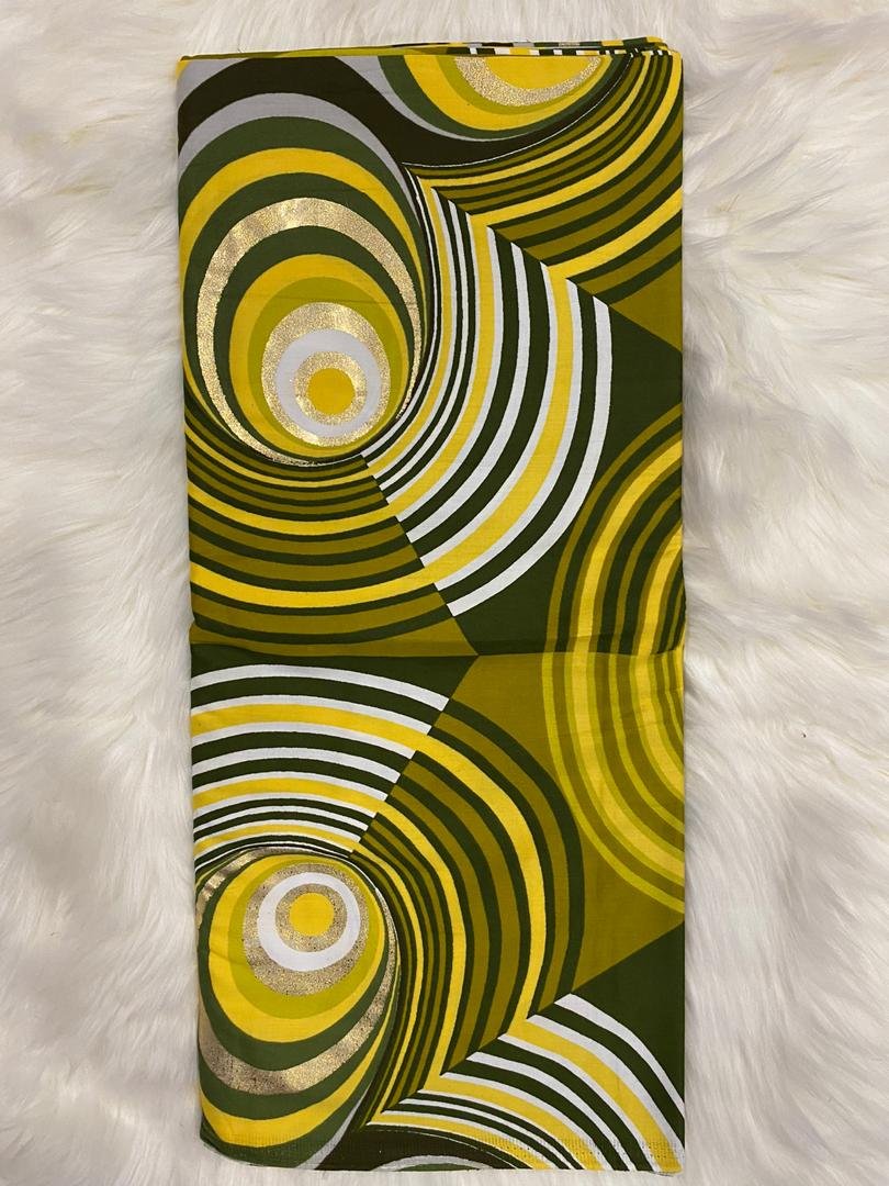 COTON SOIE IMPRIME GEOMETRIC