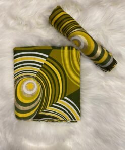 Alternative view of COTON SOIE IMPRIME GEOMETRIC