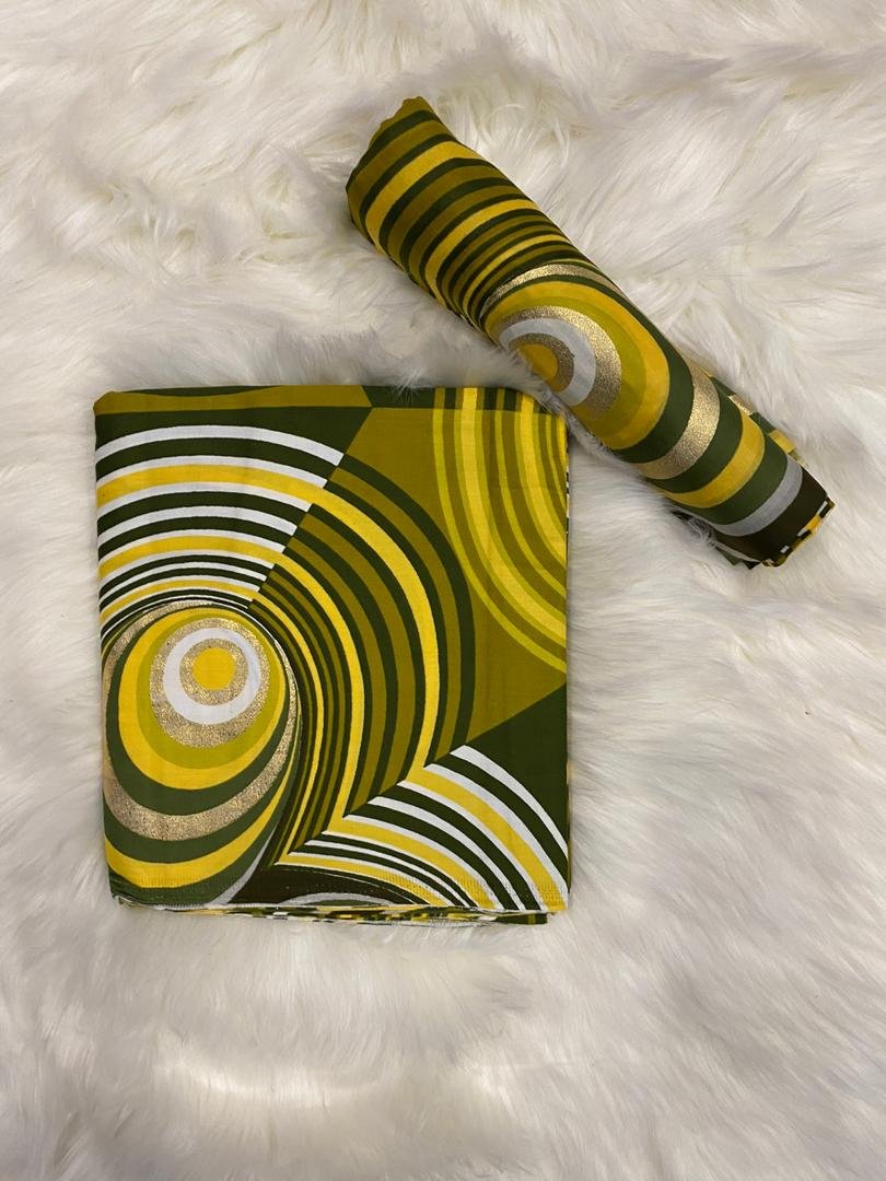 COTON SOIE IMPRIME GEOMETRIC – Image 2