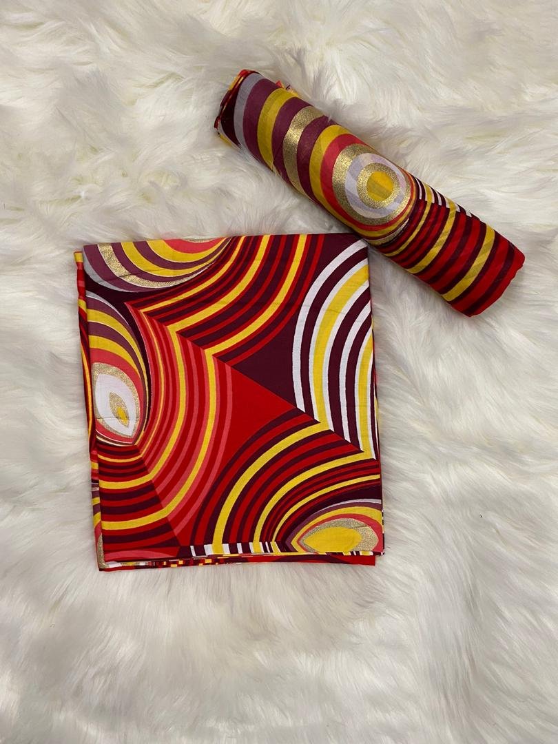 COTON SOIE IMPRIME GEOMETRIC – Image 2