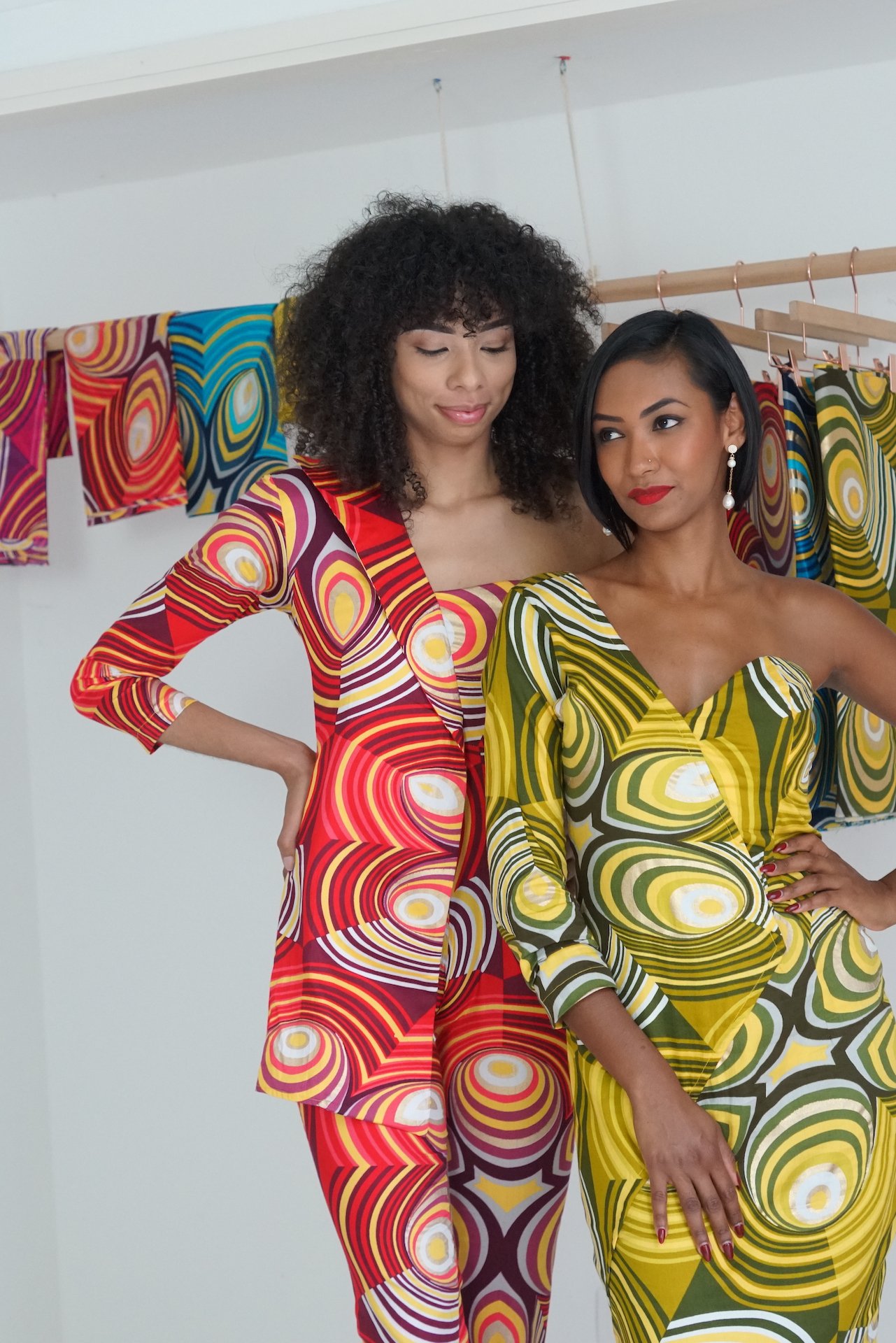 COTON SOIE IMPRIME GEOMETRIC – Image 3