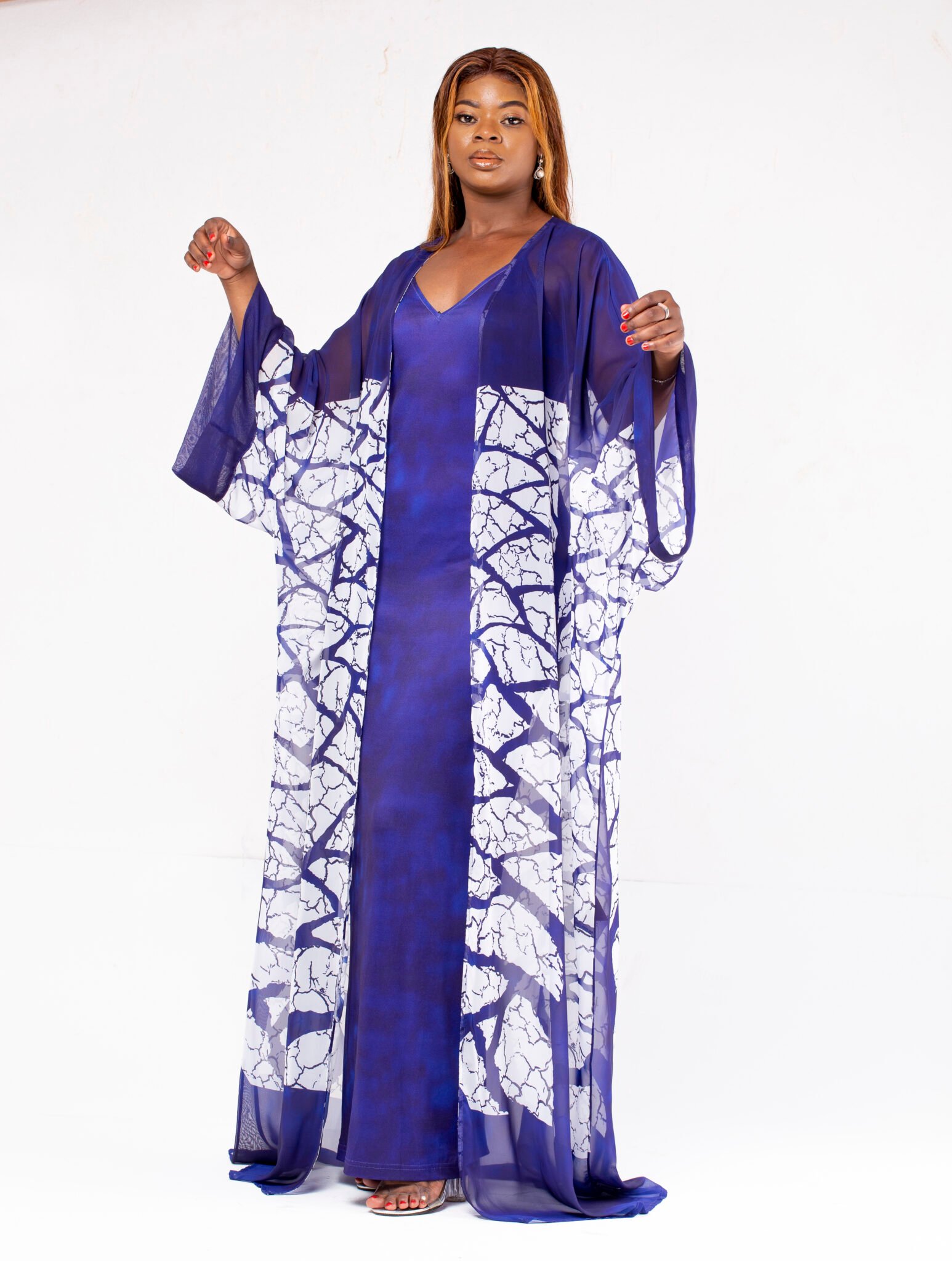 Ens. KIMONO CIARA BLEU
