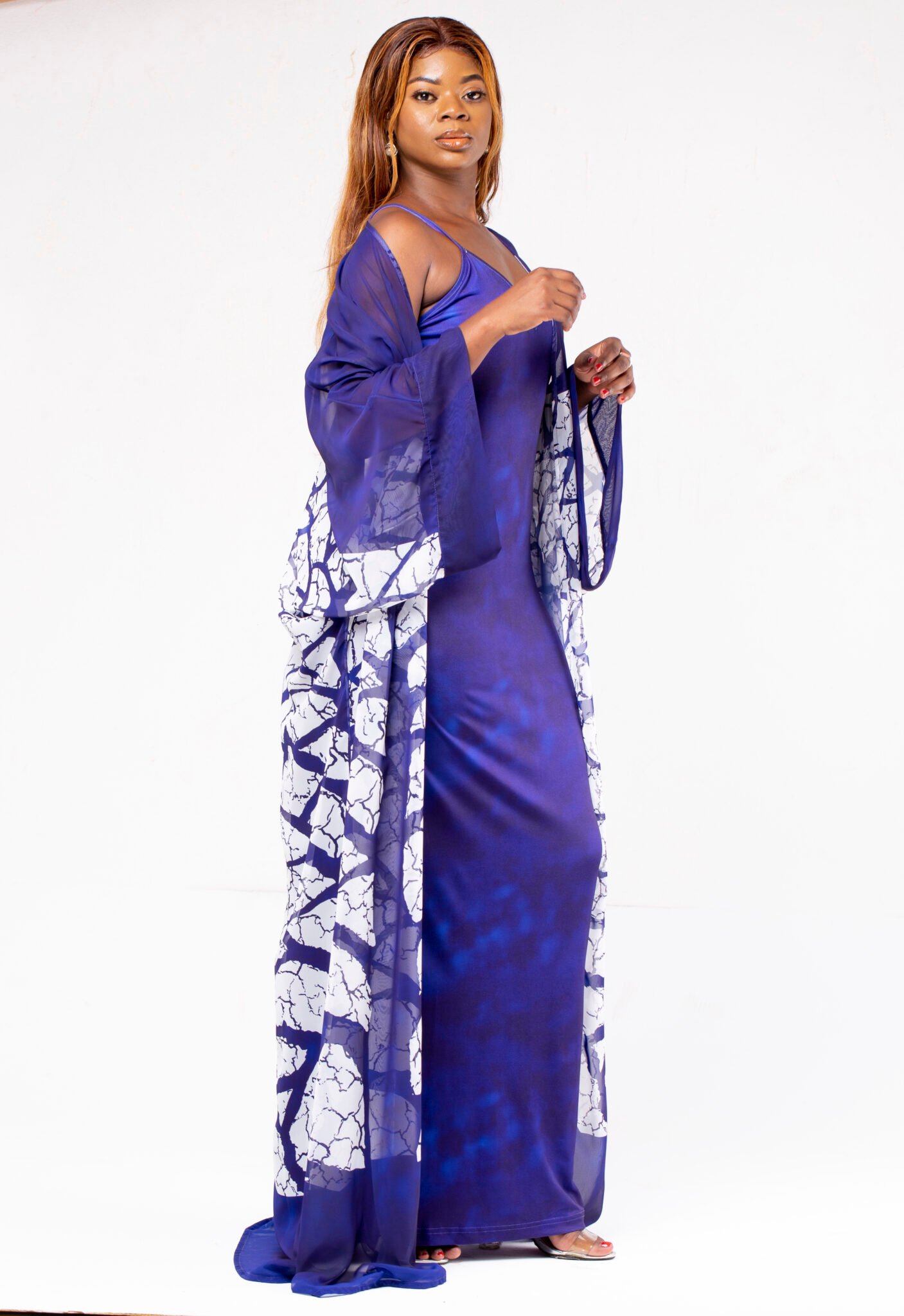 Ens. KIMONO CIARA BLEU – Image 2