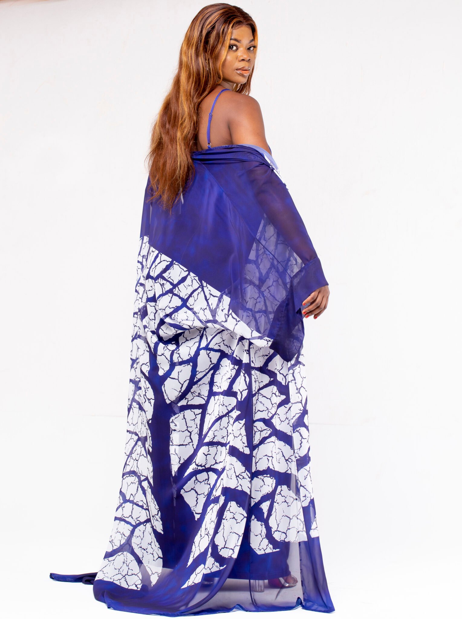 Ens. KIMONO CIARA BLEU – Image 3