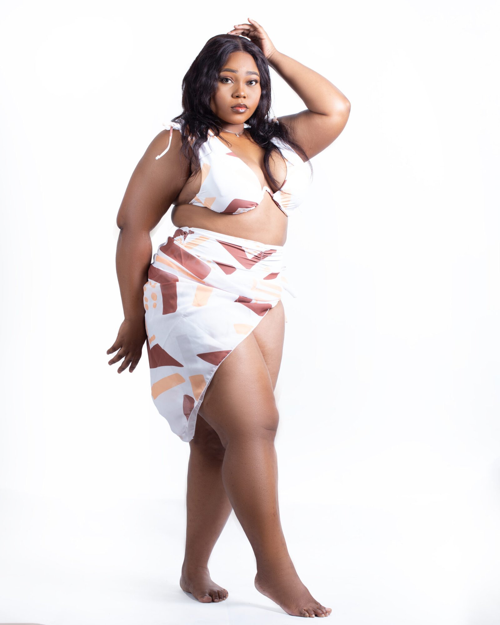 LOLA SET WHITE + PAREO – Image 2